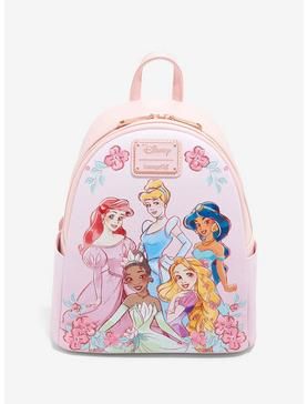 Tiana And Rapunzel, Little Mermaid Characters, Loungefly Mini Backpack, Loungefly Hello Kitty, Minnie Mouse Backpack, Mini Mochila, Loungefly Bag, Disney Bag, Loungefly Disney