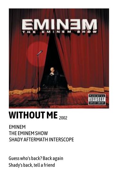 Paul Rosenberg, Obie Trice, Eminem Albums, Hailie Jade, The Eminem Show, Eminem Songs, Nate Dogg, Music Album Design, The Real Slim Shady