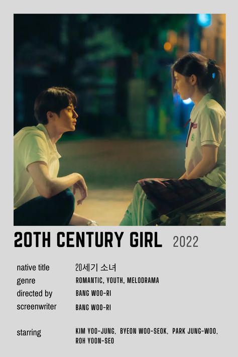 20th Century Girl, Film Recommendations, Korean Drama Series, Korean Drama Romance, Best Kdrama, Drama Ideas, W Two Worlds, Film Posters Minimalist, Drama Tv Shows