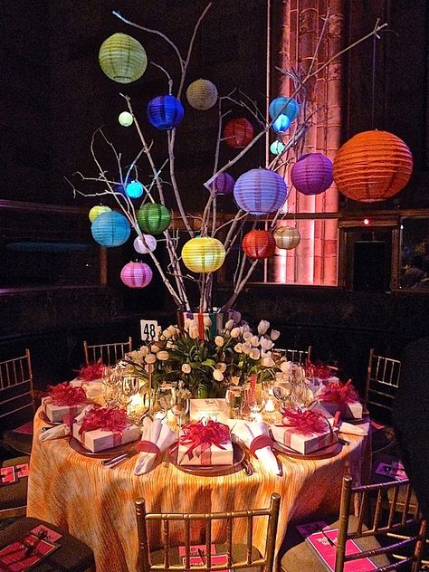 Chinese Party, Asian Party, Spring Entertaining, Gala Ideas, Lenox Hill, Lantern Centerpieces, Chinese Paper, Rainbow Wedding, Table Styling