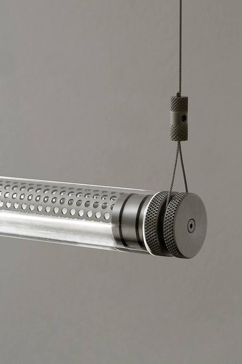 Modern Lighting Design, Industrial Lamp, Linear Pendant, Light Project, Suspension Lamp, Glass Diffuser, Light Installation, Design Case, Led Lampe