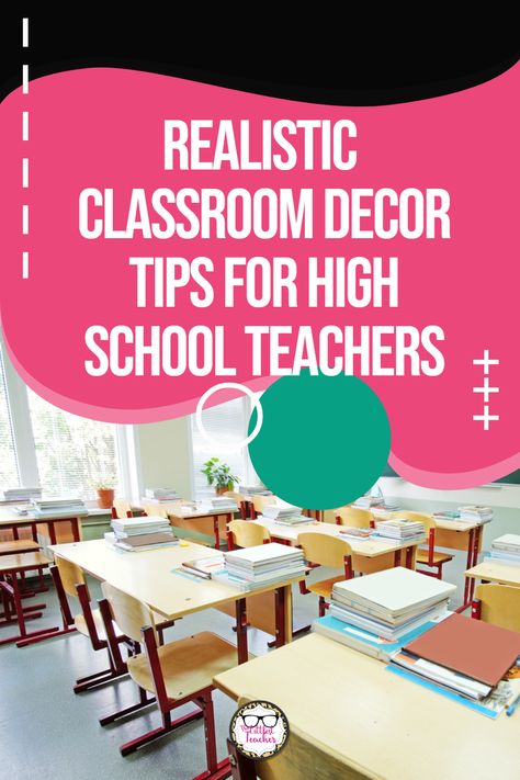 Are you a high school teacher seeking inspiration for your classroom? Look no further! Our newest post explores the art of classroom decor for older students, providing you with innovative ideas, creative inspiration, and effective strategies to make your space inviting, engaging, and inspiring. Ready to create the ultimate learning environment? Don't miss the post! Classroom For Adults Design, Classroom Decor Whiteboard, Student Work Display Ideas High School, Small Space Classroom Setup, Ceiling Classroom Decor, High School Decorations Ideas, Diy High School Classroom Decor, Class Theme Ideas High School, High School Classroom Storage Ideas