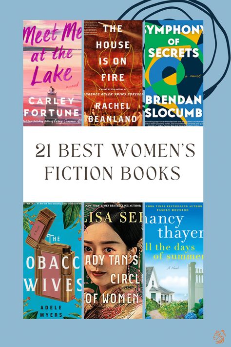 21 Best Women's Fiction Books - Not To Be Missed! Best Fiction Books For Women, Reese Witherspoon Book Club, Best Historical Fiction Books, Best Fiction Books, Best Historical Fiction, Woman Authors, Popular Authors, Historical Fiction Novels, Historical Fiction Books