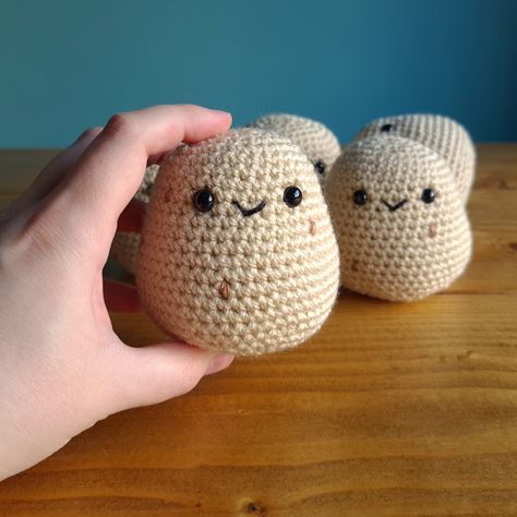 #AmiguruMay Day 30: Your next amigurumi ⠀⠀⠀⠀⠀⠀⠀⠀⠀ It’s going to be more little eggs, potatoes and popsicles! These happy food amis have been popular lately in my Etsy shop and they’re great fun to make 😁🍳🥔🍧 ⠀⠀⠀⠀⠀⠀⠀⠀⠀ #AmiguruMay2024 #AmiguruMay2024Day30 #InstaCrochet #CrochetEgg #AmigurumiFood Amigurumi Patterns, Jay, Eggs Potatoes, Amigurumi Food, Happy Food, Happy Foods, Popsicles, The Road, Potato