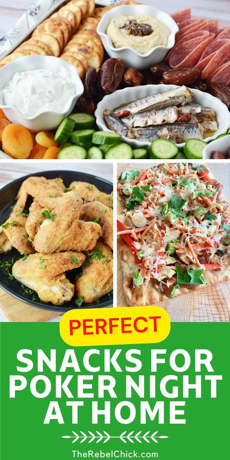 Poker Night Snacks, Game Night Snacks, Perfect Snacks, Friends At Home, Slow Cooker Pasta Recipes, Night With Friends, Scrumptious Food, Game Snacks, Appetizers Easy Finger Food