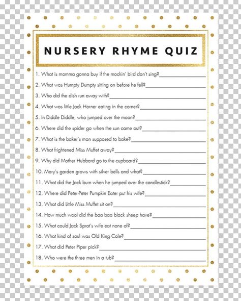 Guess The Nursery Rhyme Game, Finish The Nursery Rhyme Game Printable, Nursery Rhyme Shower Game, Name That Nursery Rhyme Game, Nursery Rhyme Game Baby Shower Printable, Nursery Rhyme Games, Nursery Rhyme Baby Shower Game, Free Nursery Rhymes, Baby Shower Songs