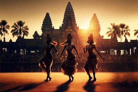 Angkor, Cambodia Culture, Khmer Art, Khmer Empire, Angkor Wat Temple, New Background Images, Angkor Wat, Lost City, Drawing Art