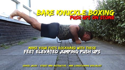 Bare knuckle boxing push up drill | streetfighting conditioning | more punching power | more impact Boxing, Gym, Bare Knuckle Boxing, Bare Knuckle, Boxing Conditioning, Iron Fist, Push Up, Ups, Conditioner