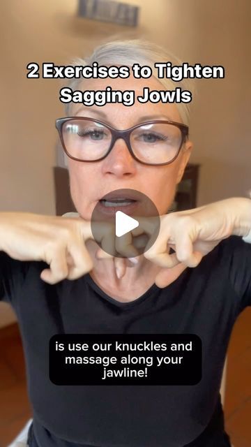 Liz Wadden | Anti-Aging Enthusiast on Instagram: "Want to Reduce Sagging Jowls?   Comment “COURSE” for more info and read this 👇🏼  Did you know that incorporating daily face yoga exercises into your routine can work wonders in combating sagging jowls?   Here’s why:  🌺Face yoga exercises target the muscles in your face and neck, helping to tone and tighten them. By regularly engaging these muscles, you can achieve a natural face lift effect, reducing the appearance of sagging jowls and promoting a more youthful look.   🌺Face yoga involves various movements and stretches that stimulate blood flow to your face. This increased circulation brings essential nutrients and oxygen to the skin, promoting collagen production and improving skin elasticity. Say hello to firmer, more lifted jowls! Saggy Neck Exercises, Facial Exercises For Jowls, Jowl Exercises, Reduce Neck Wrinkles, Loose Neck Skin, Facial Yoga Exercises, Face Lift Exercises, Tighten Neck Skin, Sagging Face