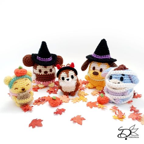 Amigurumi Patterns, Disney Crochet, Chip Mug, Happy Lights, Halloween Disney, Crochet Disney, Ready For Halloween, Pink Yarn, Dk Yarn