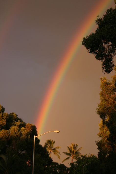 Rainbow Sunset, Rainbow Pictures, Crazy Ideas, Photos Of People, Rainbow Sky, Hilarious Photos, Long Drive, Pretty Landscapes, Rainbow Aesthetic