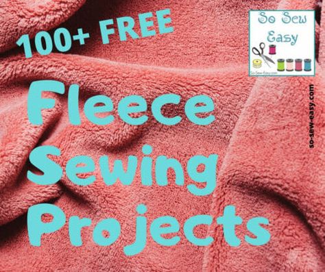 100+ Free Fleece Sewing Projects: Winter’s Coming! | So Sew Easy | Bloglovin’ Fleece Gifts To Sew, Couture, Fleece Sewing Ideas, Sewing Projects With Fleece, Fleece Sewing Patterns, Fleece Jacket Pattern, Fleece Sewing, Diy Shawl, Fleece Sewing Projects