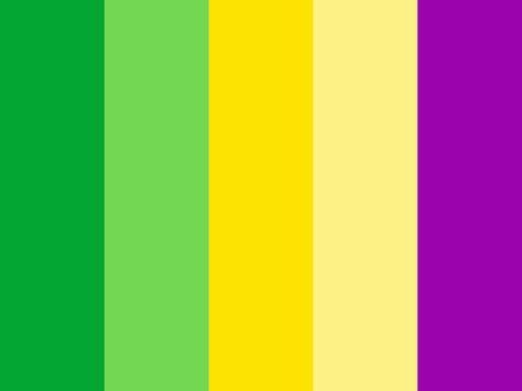 Color Palette Green Purple, Dream Color Palette, Banana Color, Color Palette Green, Palette Green, Pet Parade, Green Colour Palette, A Banana, Barn Quilt