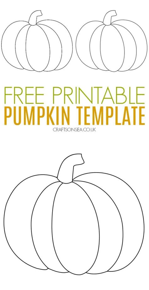 pumpkin template free printable for kids #kidscrafts Patchwork, Pumpkin Applique Pattern Free, Free Pumpkin Template, Pumpkin Printables Free, Printable Pumpkin Template, Pumpkin Templates Free Printable, Printable Pumpkin Patterns, Fall And Halloween Crafts, Pumpkin Templates Free