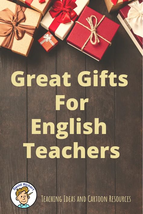 Great Gifts for English Teachers - David Rickert English Teacher Gifts Ideas, Gifts For English Teachers, Christmas Reading Activities, Halloween Writing Prompts, School Holiday Activities, Halloween Writing, English Teacher Gifts, Teaching High School English, English Teacher High School