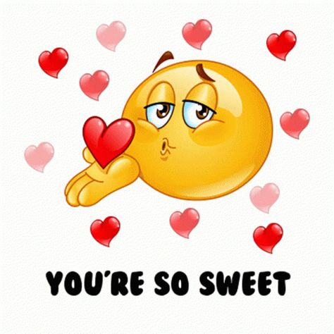 Emoji Smile GIF - Emoji Smile Blow Kisses - Discover & Share GIFs Blow Kisses Picture, Smiling While Kissing, Muah Kiss Emoji, Cute Kiss Emoji, Love Emoji Gif, Cartoon Sayings, Wow Emoji, Gif Emoji, Perfect Emoji