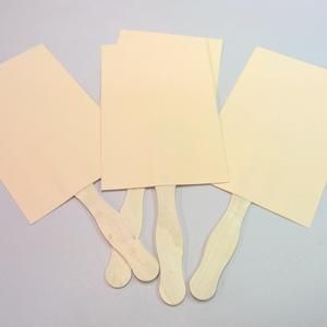 Wedding this summer? Get creative and make some paper fans your guests to help keep 'em cool. DIY Paper Fans Planning A Wedding Reception, Diy Paper Fans, Paper Fans Wedding, Reception Planning, Wedding Reception Planning, Craft Sticks, Paper Fan, Diy Fan, Crafts For Seniors