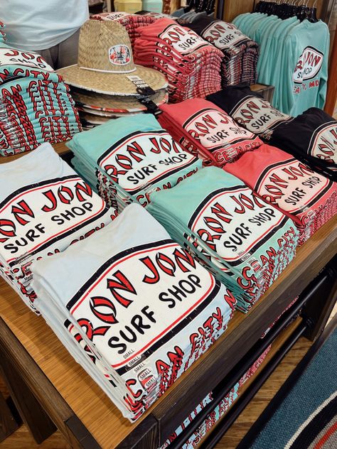 Surf Shop Aesthetic, Ron Johns Surf Shop, Ron Jon, Beachy Aesthetic, Ron Jon Surf Shop, Cute Clothing Stores, Surf Tee, Florida Girl, Summer Goals