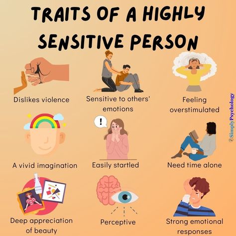 Highly Sensitive Person Traits, Sensitive Quotes, Mental Health Facts, Sensitive Person, Highly Sensitive People, Highly Sensitive Person, Vie Motivation, Motiverende Quotes, Sensitive People