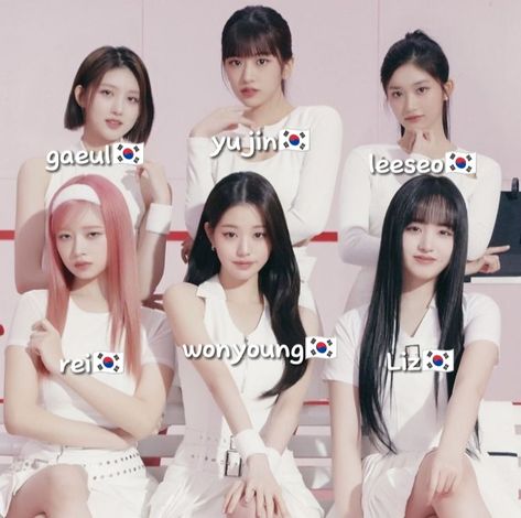 Ive Members With Names, Lessafirm Members Name, Ive All Members, Gidle Members Name, Ive Members Name, Ive Group Photo With Names, Itzy Members Names, Kpop Members Names, Ive Logo