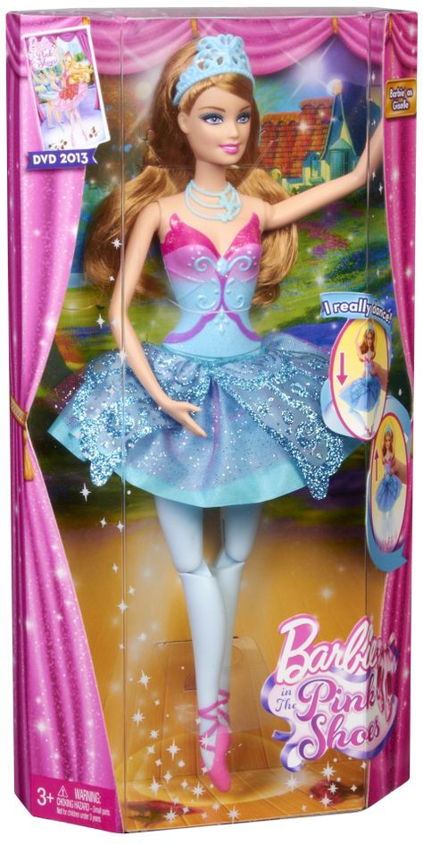 Barbie Pink Shoes, Barbie Princess Doll, Barbie In The Pink Shoes, Ballet Barbie, Barbie Ballerina Doll, Barbie Ballerina, 2000s Barbie, Disney Barbie Dolls, Fairy Garden Birthday Party