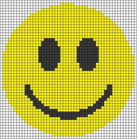 Smiley Face Knitting Pattern, Duplicate Stitch, Smiley Smile, Smile Emoji, Emoji Patterns, Crochet Feather, Emoji Face, Baby Cross Stitch Patterns, Pixel Art Templates