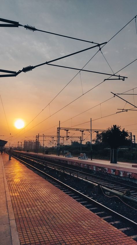 #sunrays #railway station #photography #editing #instagram #photos #sun #posts #pinterest Railway Station Pictures, Shillong Aesthetic, Railway Station Aesthetic, Car Photo Aesthetic, Railway Station Photography, Love Life Tattoo, Backlight Photography, Station Photography, Cloud Quotes