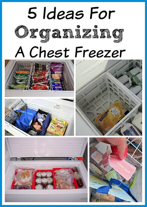 Organizing Your Chest Freezer | freezers are great for stocking up on food bought on sale. But part of saving money on groceries is knowing what you already have and that’s hard if you don’t have some sort of system for keeping your freezer organized! | kitchen organizing ideas| home organization Deep Freezer Organization, Chest Freezer Organization, Ideas For Organizing, Freezer Organization, Freezer Storage, Chest Freezer, Organisation Hacks, Kitchen Organization Diy, Ideas Para Organizar