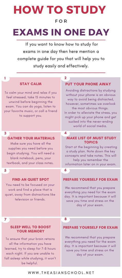 How To Have Study Motivation, How To Study For Exams In One Day, How To Study Science One Day Before Exam, Study Tips For Remembering, Study Tips For Different Subjects, Best Study Tips For Exams, Exam Day Tips, Topics To Study For Fun, Overnight Study Tips