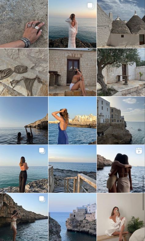 Instagram Feed Organizer, Beach Fotos, Summer Feed Instagram, Summer Feed, Instagram Feed Tips, Instagram Blogging, Best Instagram Feeds, Instagram Feed Layout, Feed Aesthetic