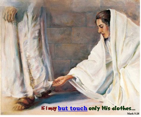 Mark 5.28 The Hem Of His Garment, Hem Of His Garment, Mark 5, Pictures Of Christ, Jesus Heals, Religious Pictures, Lds Art, Christian Artwork, Prophetic Art