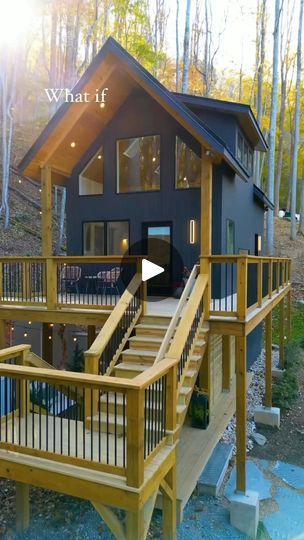 2.2K views · 3.2K reactions | Would you like to live here?🏡 - - Follow @fortinyhouse for more🏠 Follow @fortinyhouse for more🏠 Follow @fortinyhouse for more🏠 - Credit: @outofboundsretreats | Architecture | Cabins | fortinyhouse · Original audio Cabins Plans, Diy Tiny Home, Tiny Home Plans, Minimal Homes, Shed Tiny Home, Guest House Small, Cabin Modern, Tiny House Camper, Kitchen Design Color