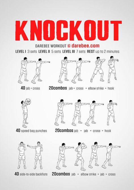 Knockout Workout Punch Workout, Boxing Workout Plan, Shadow Boxing Workout, Boxing Workout Routine, Boxer Workout, Workout Boxing, Home Boxing Workout, Fighter Workout, Boxing Training Workout