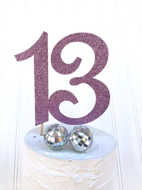 Glitter 13 Birthday Age Cake Topper, 13th birthday, thirteen birthday, teenage birthday, 13 centerpiece, Gold Age, Custom Age, sparkly #13 officially a teenager Pastel, 13 Cake Topper, Thirteen Birthday, Birthday 13, Teenage Birthday, 13 Birthday, Thirteenth Birthday, Number Cake Toppers, 34th Birthday