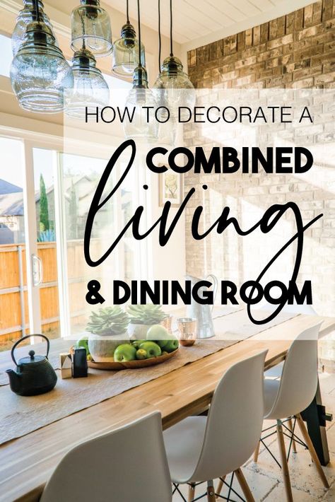 Small Living And Dining Room, Small Living Dining Room, Small Living Room Dining Room, Combined Living And Dining Room, Small Living Dining, Living Dining Room Combo, Open Space Living Room, Dining Room Layout, Open Kitchen And Living Room