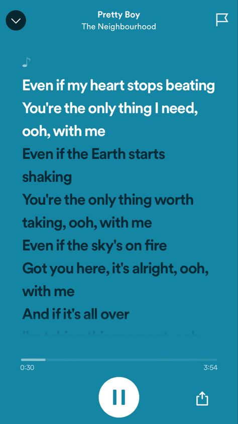 pretty boy by the neighbourhood the nbhd lyrics song spotify love relationship couple goals lyric captions instagram inspo inspiration i love you edit best friend friends quote poem relationship quote Couple Lyrics Captions, Couples Captions Instagram Lyrics, Lyric Captions Instagram, The Nbhd Lyrics, Lyrics That Remind Me Of Him, Nbhd Lyrics, Lyric Captions, Relationship Lyrics, Song Spotify