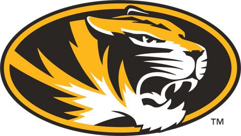 Tiger Tattoo, Missouri Tigers Logo, Football Vinyl Decal, Tiger Vector, Mizzou Tigers, Logo Shapes, Missouri Tigers, University Of Missouri, Retro Logo