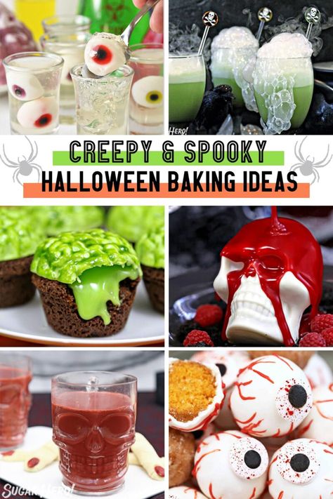 Halloween Baking Ideas, Spooky Halloween Recipes, Creamy Chocolate Cake, Chocolate Cake Truffles, Holiday Deserts, Holiday Desert, Easy Halloween Party Food, Spooky Halloween Food, Halloween Food Treats