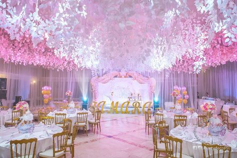 Tamara’s Swan Lake Themed Party – Ceiling Setup Theme For Debut Decoration, Swan Lake Themed Party, Swan Lake Debut Theme, Swan Lake Quinceanera, Swan Lake Party Ideas, Debut Ceiling Design, Swan Lake Themed Debut, Elegant Debut Theme, Swan Lake Theme Party