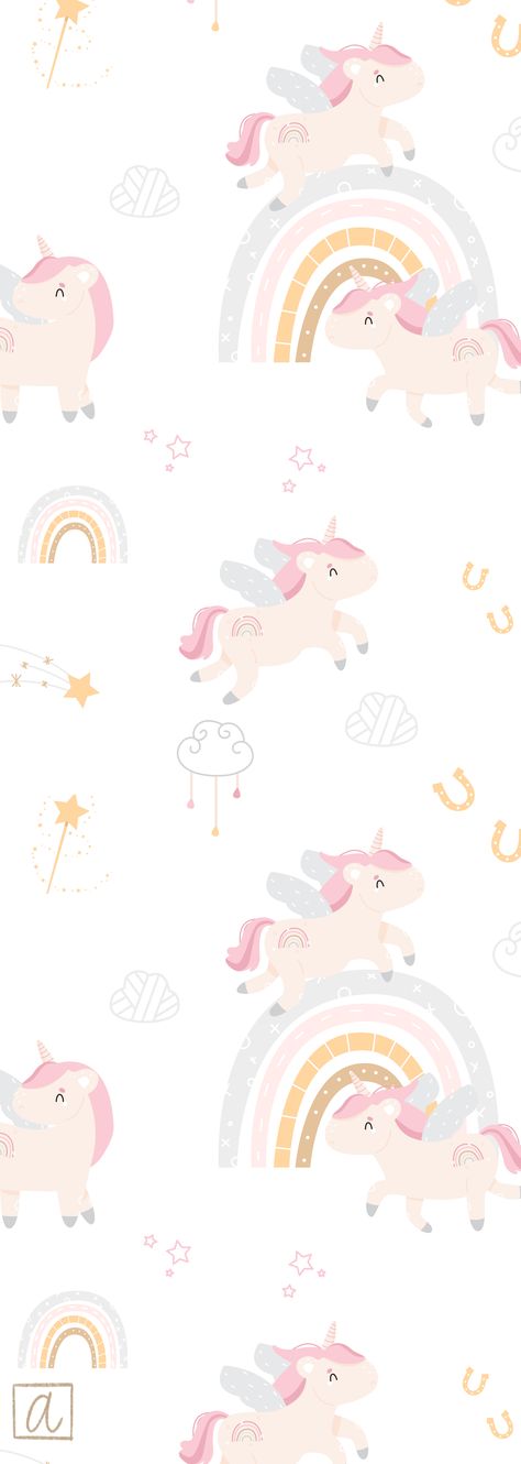 Rainbow And Unicorn Wallpaper, Unicorn Iphone Wallpaper, Unicorn Wallpaper Iphone Cute, Baby Girl Background Wallpapers, Unicorn Wallpaper Pastel, Rainbow Unicorn Wallpaper, Unicorn Wallpaper Iphone, Cute Unicorn Wallpaper, Art Cute Wallpaper