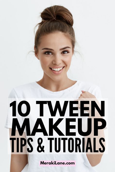 Preteen Makeup, Beginner Makeup Tips, Makeup Ideas For Beginners, Teen Makeup Tutorial, Simple Makeup For Teens, Makeup To Look Younger, Teenage Makeup, Natural Makeup For Teens