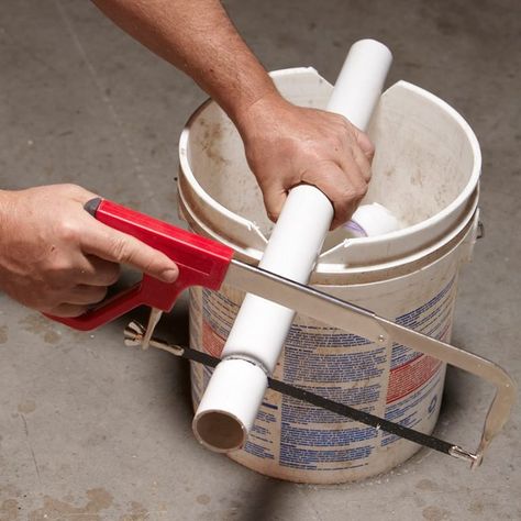 The 56 Most Brilliant PVC Hacks You've Ever Seen | Family Handyman 5 Gallon Buckets, Pvc Pipe Crafts, Pvc Pipe Projects, Design Café, Pvc Projects, Homemade Tools, Family Handyman, Pvc Pipe, Tool Hacks