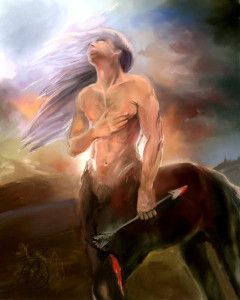 The myth of Chiron Chiron Centaur, Chiron Greek Mythology, Astrology Graphics, Chiron Astrology, Human Torso, Wounded Healer, Space Dust, Witch Room, Goal Board
