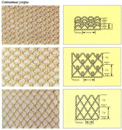 Loose Crochet Stitches Patterns, Picot Crochet, Motif Kait, Virkning Diagram, Irish Crochet Patterns, Crochet Stitches Guide, Pola Amigurumi, Crochet Knit Stitches, Crochet Curtains