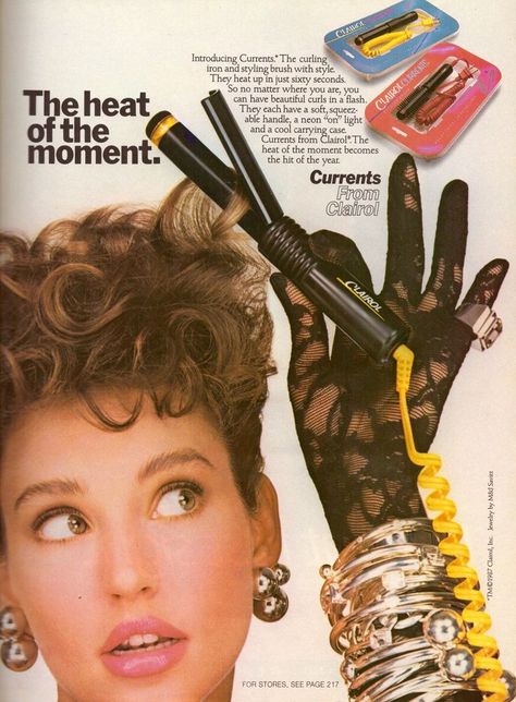 1980s California, Jill Goodacre, 80s Ads, Sweet Valley High, Clairol Hair, Vintage Makeup Ads, Heat Of The Moment, Hair Print, 80s Makeup