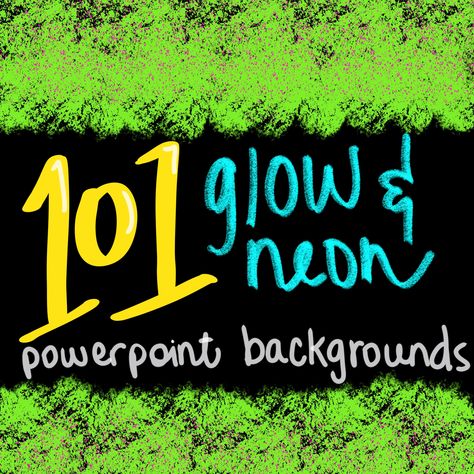 Glow Games Neon Classroom Game PowerPoint Background Neon Powerpoint, Neon Classroom, Homemade Puffy Paint, Elementary Games, Family Night Activities, Glow Games, Glow Night, Math Night, Night Activities