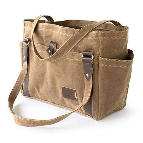 The No. 521 Everyday, Waxed Canvas Tote Bag is a perfect companion for any occasion. It is rugged enough to take on all types of adventures and will last you for years to come! If you’re looking for someone who will be there when life gets wet, this canvas cotton handbag is the perfect purchase. […] Patchwork, Tote Bag With Pockets, Bag With Pockets, Large Handbags Tote, Handbag Large, Carryall Tote, Leather Key Fobs, Letter Monogram, Everyday Tote