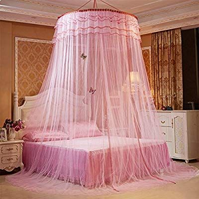 Mosquito Net Bedroom, Reorganize Bedroom, Mosquito Net Bed, Kids Bed Canopy, Princess Canopy Bed, Bed Net, Canopy Bed Curtains, Hanging Tent, Lit King Size