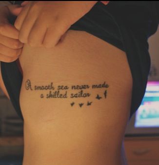 Love this saying! Gunna get it for my brother who's in the navy. Navy Tattoo For Women, Us Navy Tattoos, Side Quote Tattoos, Navy Tattoos, Spiderman Tattoo, Quote Tattoos Girls, Sailor Tattoo, Meaningful Tattoo Quotes, Fairy Tattoo Designs