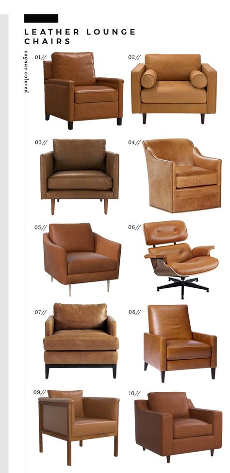 Genuine Leather Accent Chairs, Tan Leather Chairs Living Room, Living Room 1 Sofa 2 Chairs, White Sofa Leather Chairs, Mcm Leather Chair, Chesterfield Chair Living Room, Cozy Leather Chair, Ikea Leather Chair, Leather Reading Chair